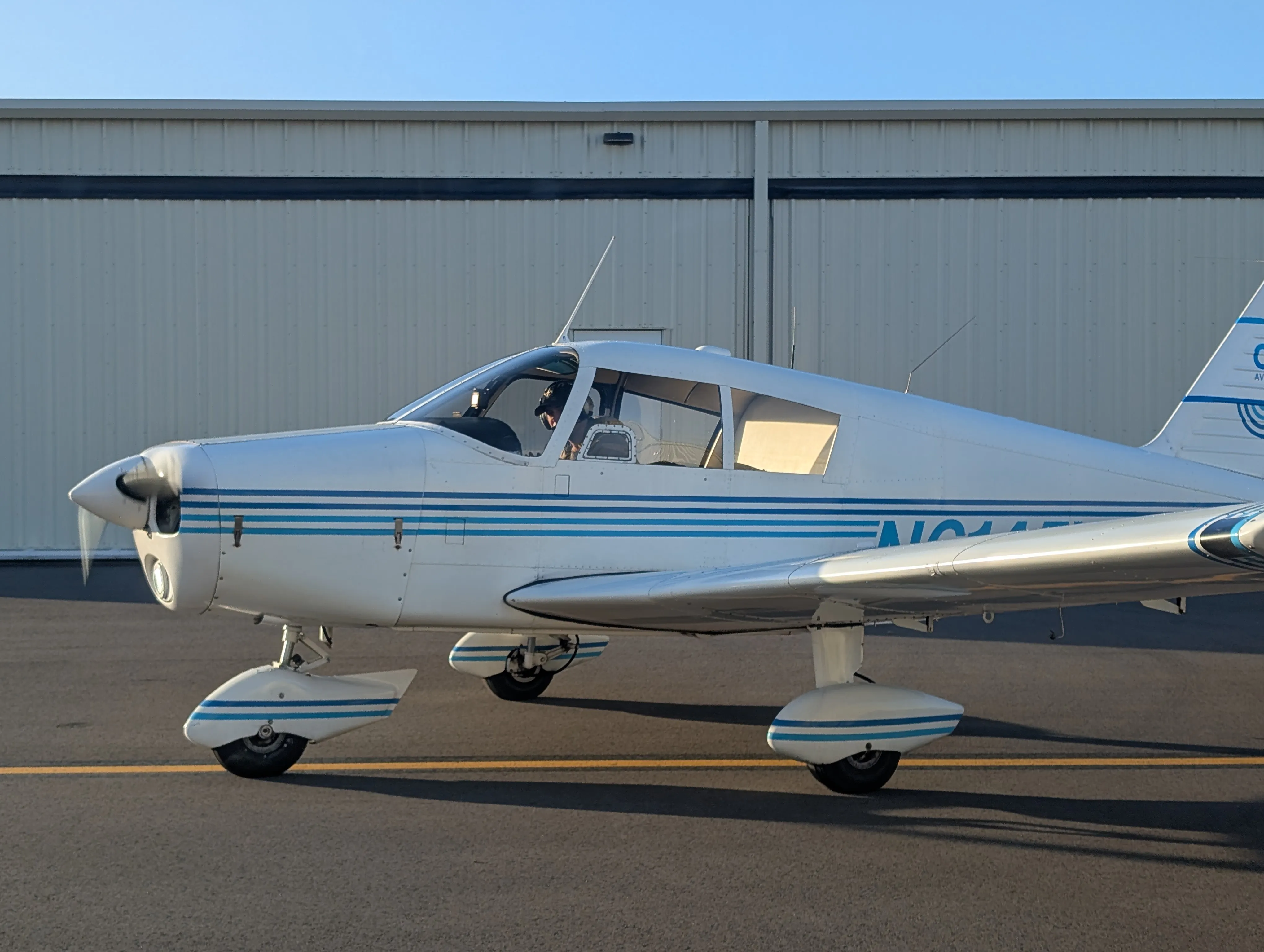 Classic lines of the Piper Cherokee 140